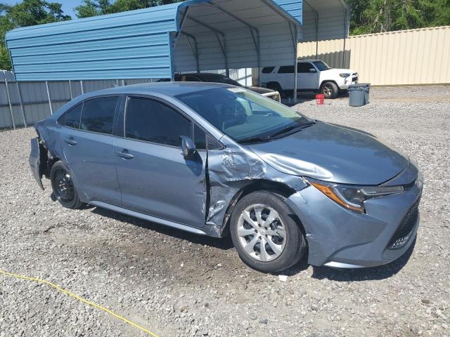 5YFEPRAE8LP059906 - 2020 TOYOTA COROLLA LE BLUE photo 4