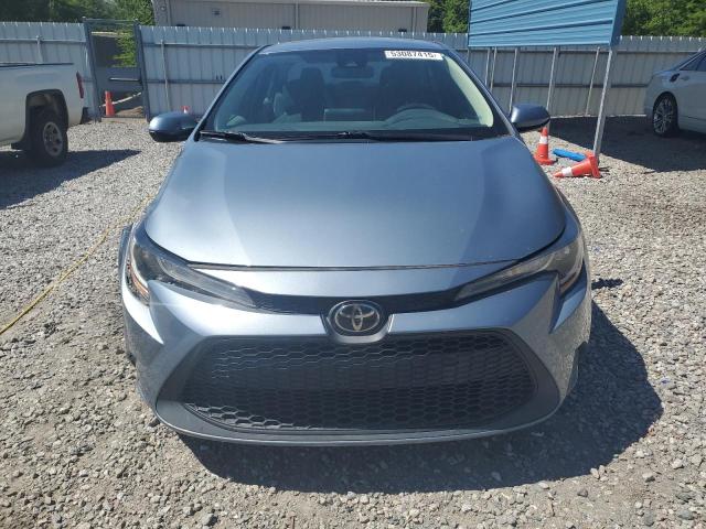 5YFEPRAE8LP059906 - 2020 TOYOTA COROLLA LE BLUE photo 5