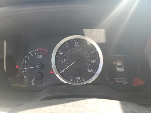 5YFEPRAE8LP059906 - 2020 TOYOTA COROLLA LE BLUE photo 9