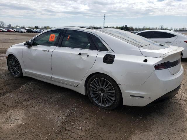3LN6L2JK2DR821874 - 2013 LINCOLN MKZ WHITE photo 2