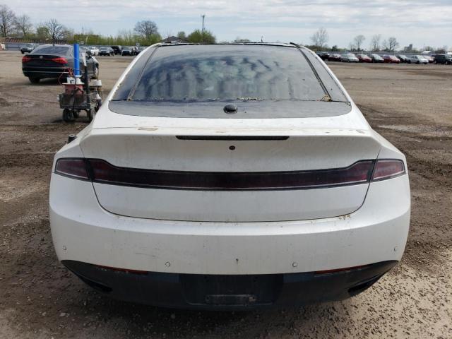 3LN6L2JK2DR821874 - 2013 LINCOLN MKZ WHITE photo 6