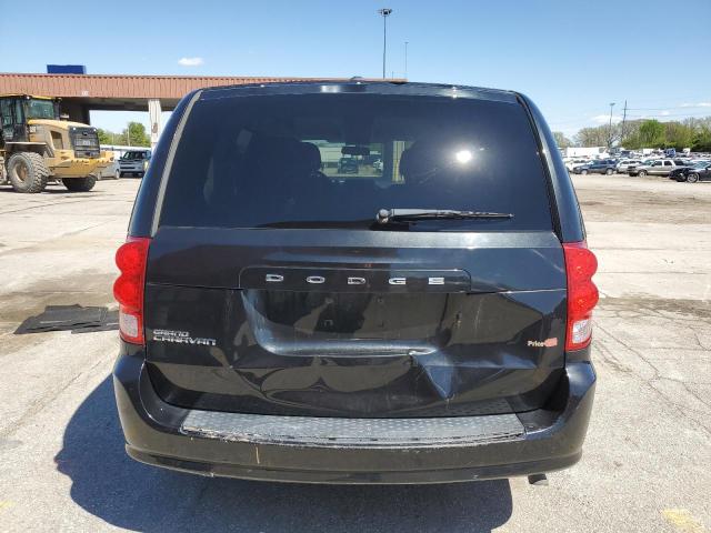 2C4RDGBG3FR600377 - 2015 DODGE GRAND CARA SE BLACK photo 6