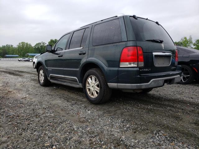 5LMEU68H63ZJ32387 - 2003 LINCOLN AVIATOR GREEN photo 2