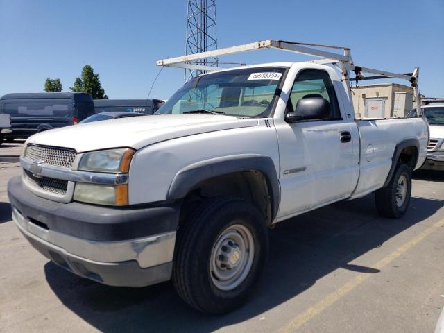 1GCHC24U94E256505 - 2004 CHEVROLET SILVERADO C2500 HEAVY DUTY WHITE photo 1