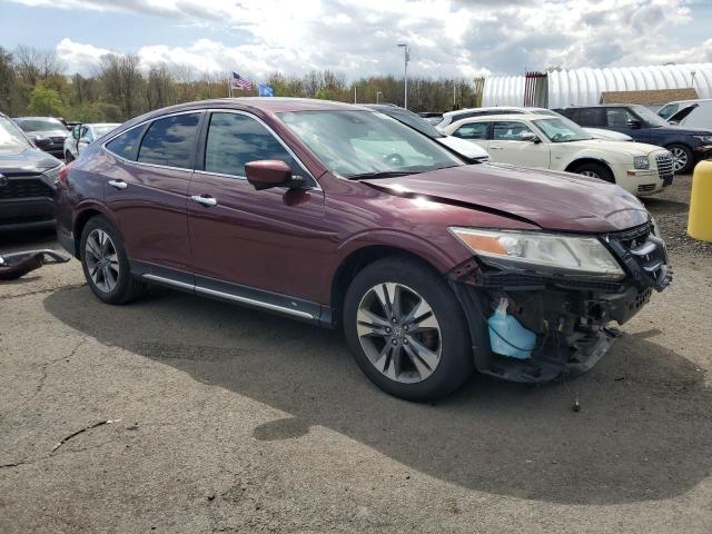 5J6TF2H52DL004265 - 2013 HONDA CROSSTOUR EXL ბურგუნდია ფოტო 4