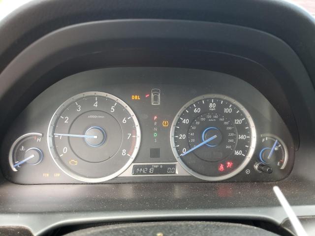 5J6TF2H52DL004265 - 2013 HONDA CROSSTOUR EXL ბურგუნდია ფოტო 9