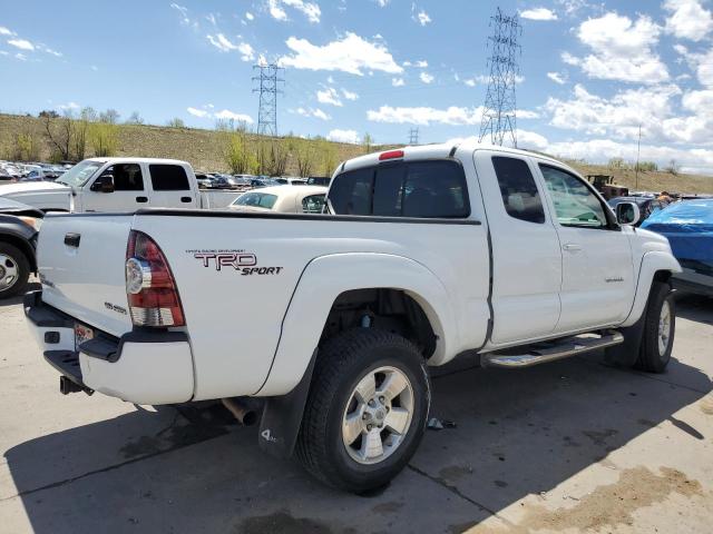 5TEUU42N49Z607165 - 2009 TOYOTA TACOMA ACCESS CAB WHITE photo 3