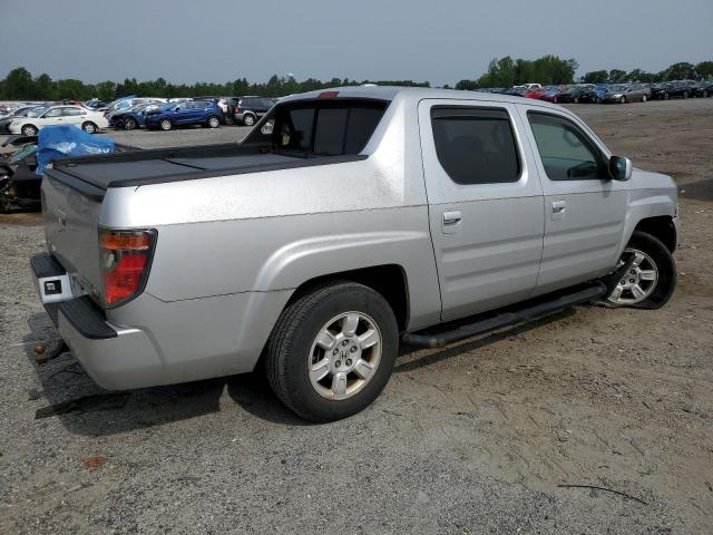 2HJYK16577H513754 - 2007 HONDA RIDGELINE RTL SILVER photo 3