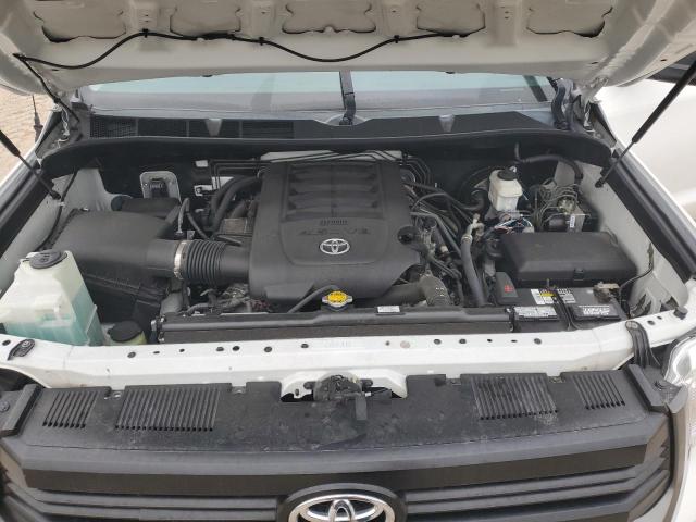 5TFRM5F1XGX102383 - 2016 TOYOTA TUNDRA DOUBLE CAB SR/SR5 WHITE photo 11