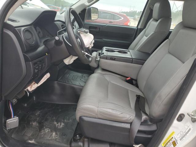 5TFRM5F1XGX102383 - 2016 TOYOTA TUNDRA DOUBLE CAB SR/SR5 WHITE photo 7