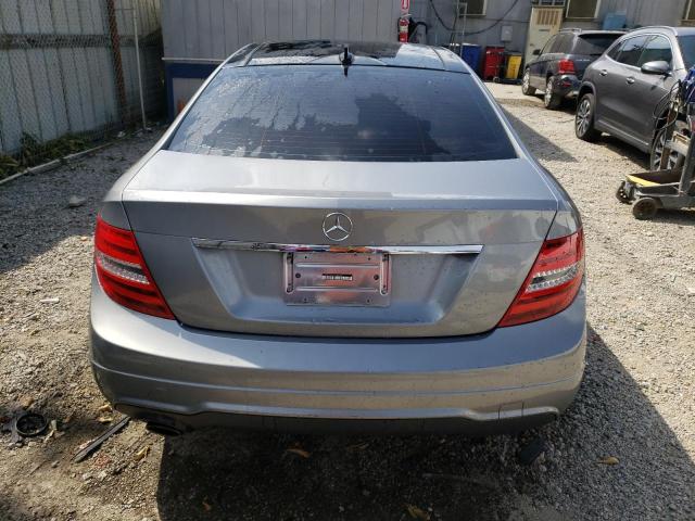 WDDGJ4HB2CF769082 - 2012 MERCEDES-BENZ C 250 SILVER photo 6