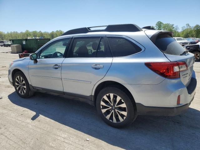 4S4BSANC5G3348828 - 2016 SUBARU OUTBACK 2.5I LIMITED SILVER photo 2