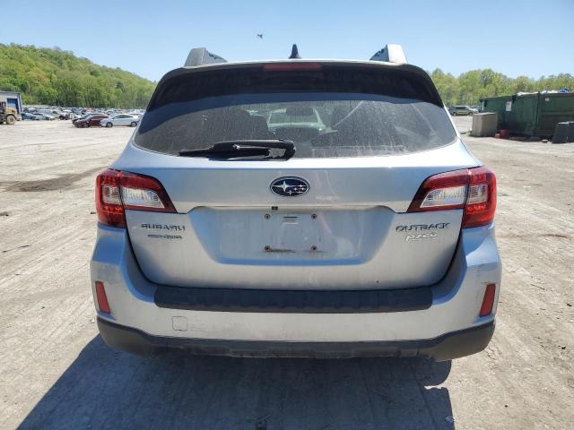 4S4BSANC5G3348828 - 2016 SUBARU OUTBACK 2.5I LIMITED SILVER photo 6