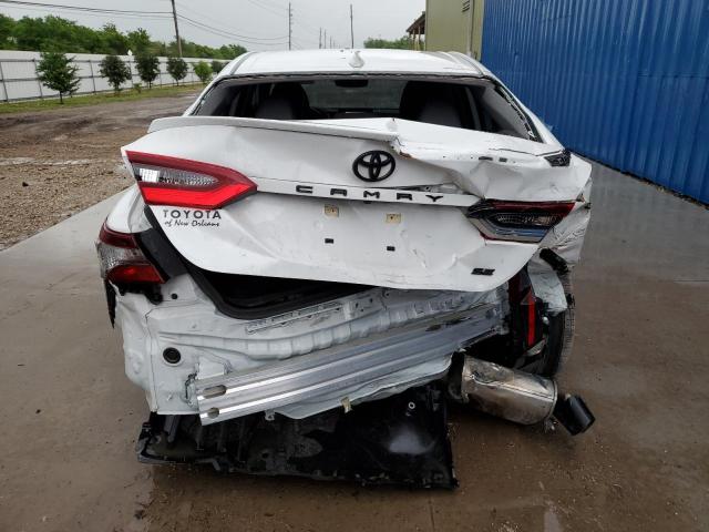 4T1G11AK2PU772080 - 2023 TOYOTA CAMRY SE NIGHT SHADE WHITE photo 6