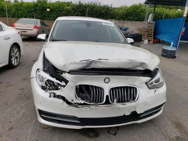 WBA5M2C57ED085624 - 2014 BMW 535 IGT WHITE photo 5