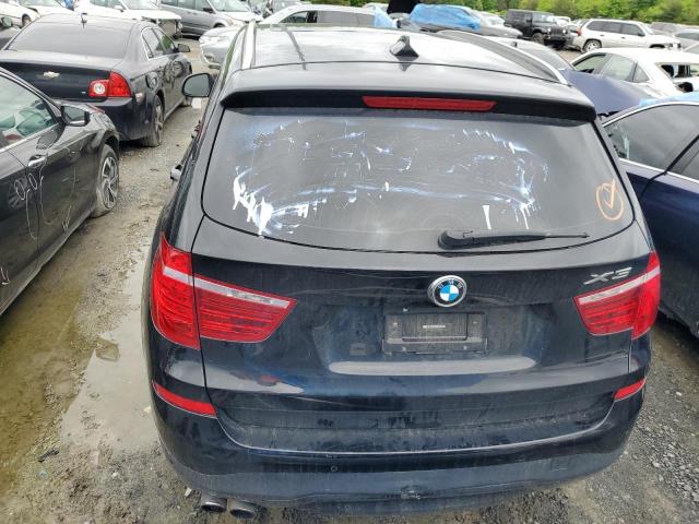 5UXWX9C30H0W78838 - 2017 BMW X3 XDRIVE28I BLACK photo 6