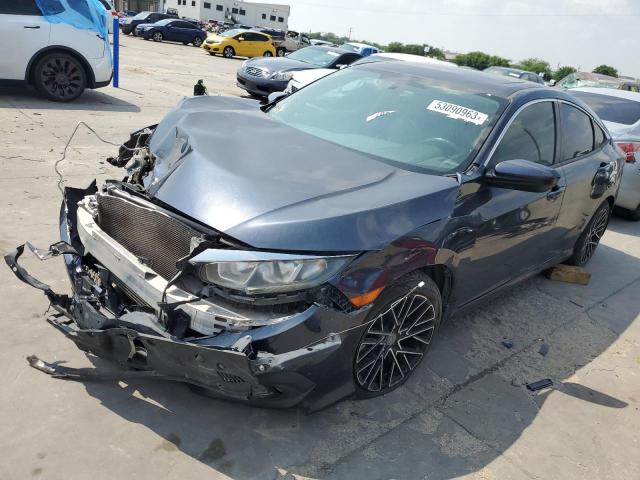 19XFC1F79GE036170 - 2016 HONDA CIVIC EXL GRAY photo 1