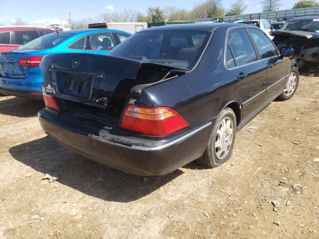 JH4KA965XYC013246 - 2000 ACURA 3.5RL BLUE photo 4