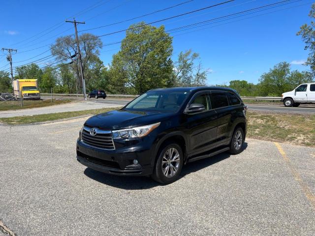 5TDJKRFH2FS210198 - 2015 TOYOTA HIGHLANDER XLE Qara foto 2