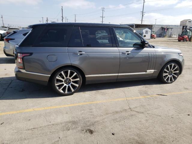 SALGV3TF7EA171016 - 2014 LAND ROVER RANGE ROVE AUTOBIOGRAPHY GRAY photo 3