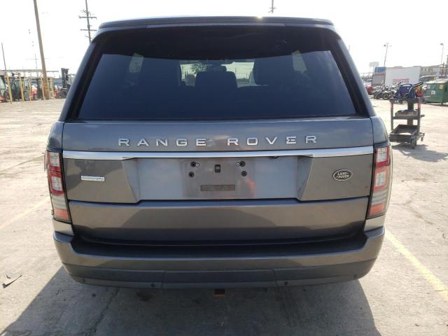 SALGV3TF7EA171016 - 2014 LAND ROVER RANGE ROVE AUTOBIOGRAPHY GRAY photo 6
