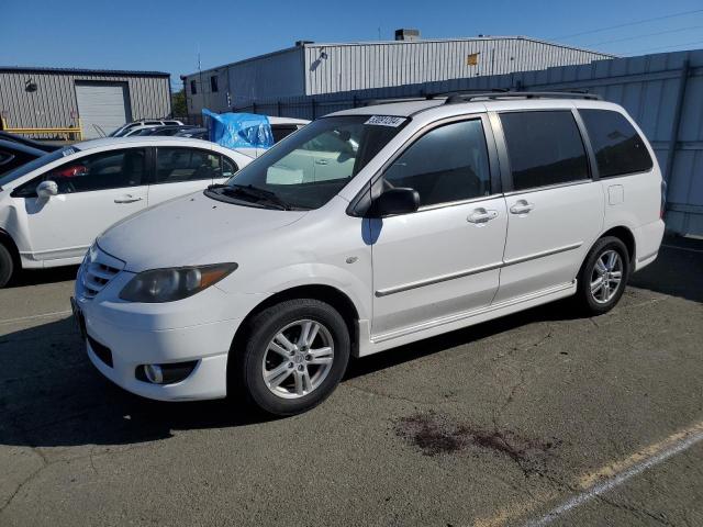 JM3LW28A840501378 - 2004 MAZDA MPV WAGON WHITE photo 1