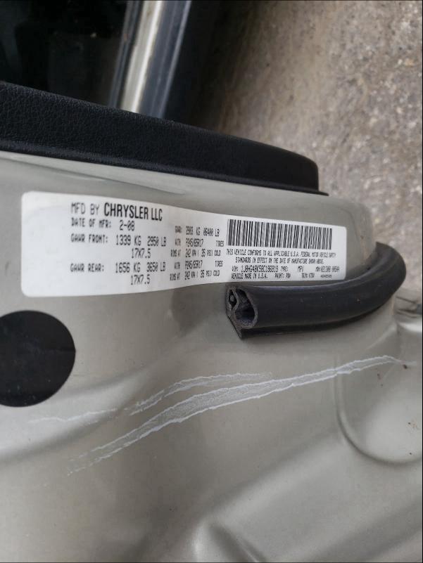 1J8HG48K58C196919 - 2008 JEEP COMMANDER SPORT ვერცხლისფერი ფოტო 10