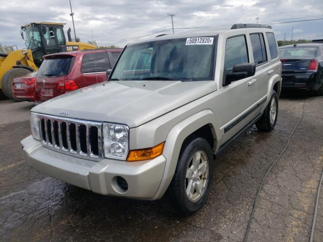 1J8HG48K58C196919 - 2008 JEEP COMMANDER SPORT ვერცხლისფერი ფოტო 2