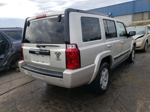 1J8HG48K58C196919 - 2008 JEEP COMMANDER SPORT ვერცხლისფერი ფოტო 4
