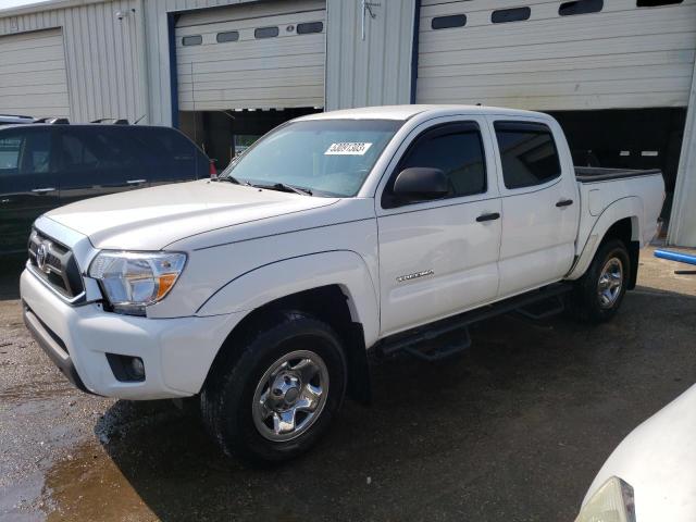 5TFJU4GNXFX078013 - 2015 TOYOTA TACOMA DOUBLE CAB PRERUNNER WHITE photo 1