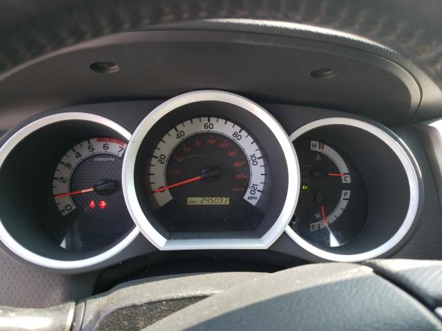 5TFJU4GNXFX078013 - 2015 TOYOTA TACOMA DOUBLE CAB PRERUNNER WHITE photo 9