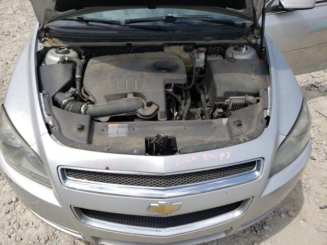 1G1ZC5E0XCF170591 - 2012 CHEVROLET MALIBU 1LT SILVER photo 11