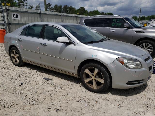 1G1ZC5E0XCF170591 - 2012 CHEVROLET MALIBU 1LT SILVER photo 4