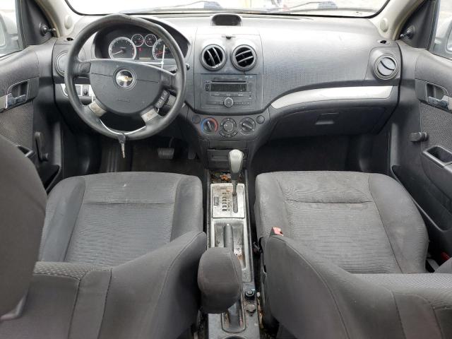 KL1TD56648B013108 - 2008 CHEVROLET AVEO BASE SILVER photo 8