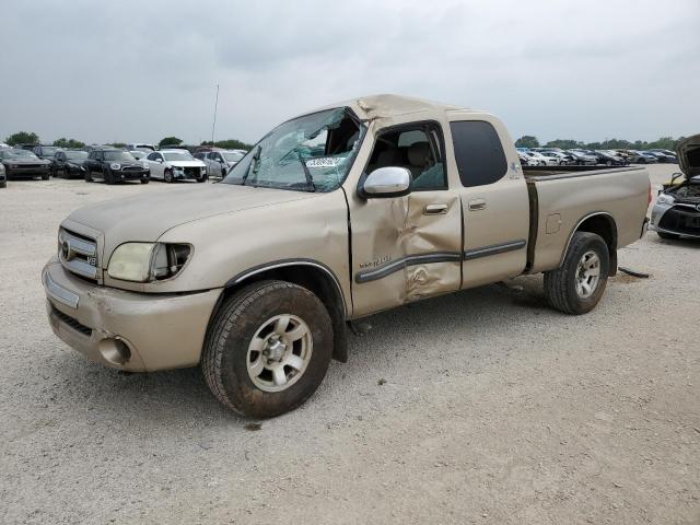 5TBRT34165S466631 - 2005 TOYOTA TUNDRA ACCESS CAB SR5 GOLD photo 1