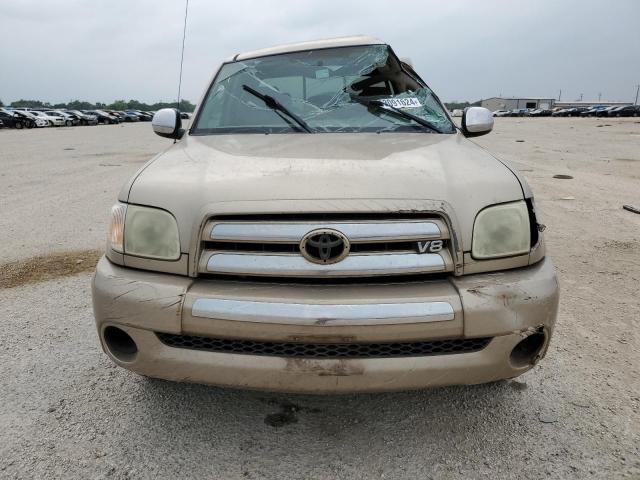 5TBRT34165S466631 - 2005 TOYOTA TUNDRA ACCESS CAB SR5 GOLD photo 5