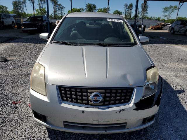 3N1AB61E47L680318 - 2007 NISSAN SENTRA 2.0 SILVER photo 5