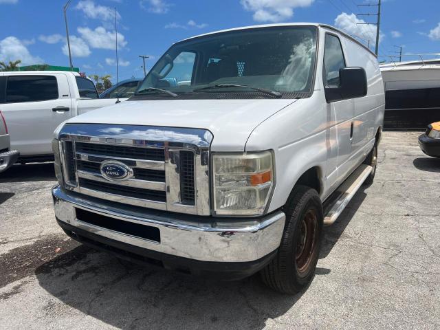 1FTNE2EW5BDA49903 - 2011 FORD ECONOLINE E250 VAN WHITE photo 2