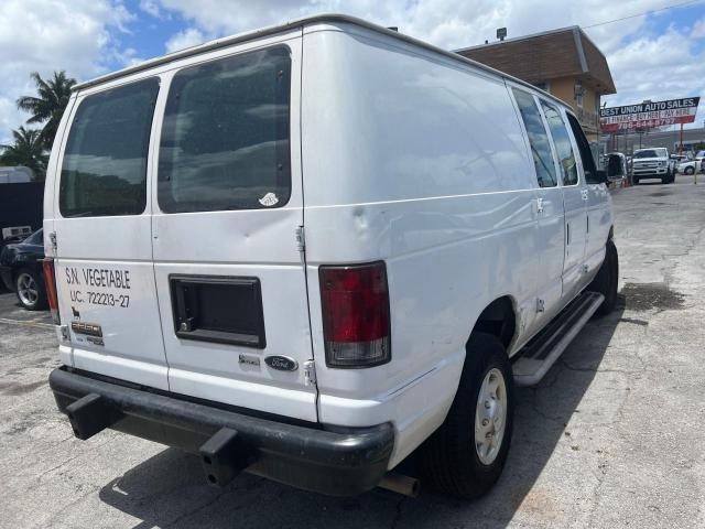 1FTNE2EW5BDA49903 - 2011 FORD ECONOLINE E250 VAN WHITE photo 4