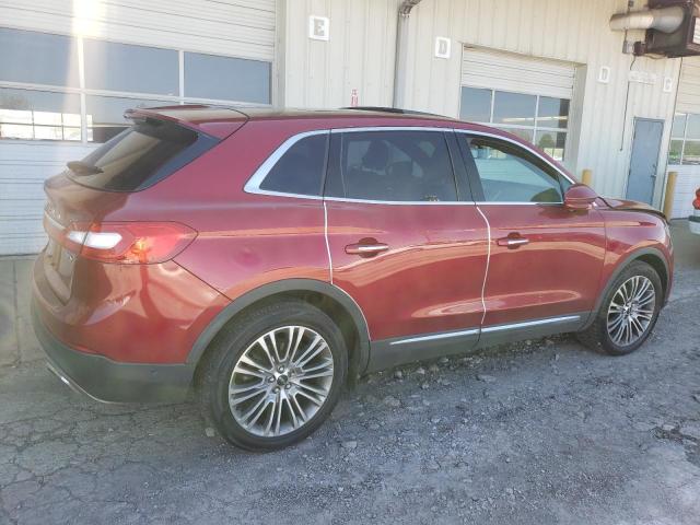 2LMTJ8LR2GBL24207 - 2016 LINCOLN MKX RESERVE 栗色 照片 3