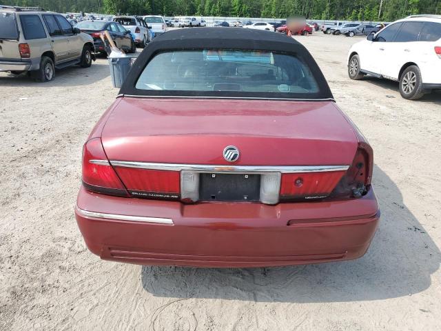 2MEFM74W41X629798 - 2001 MERCURY GRAND MARQ GS BURGUNDY photo 6