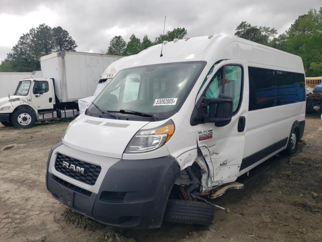 3C6LRVPG3ME548081 - 2021 RAM PROMASTER 2500 HIGH 白色 照片 1