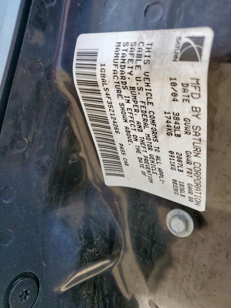 1G8AL54F35Z124266 - 2005 SATURN ION LEVEL 3 GRAY photo 13