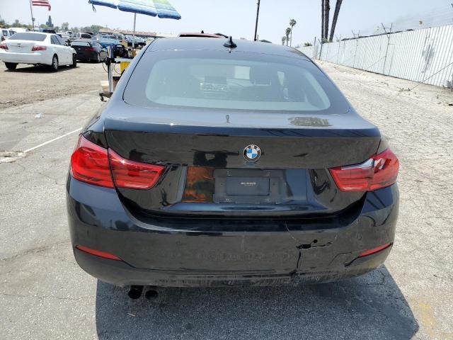 WBA4J1C50JBG76076 - 2018 BMW 430I GRAN COUPE BLACK photo 6