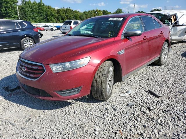 1FAHP2F80EG179264 - 2014 FORD TAURUS LIMITED MAROON photo 2