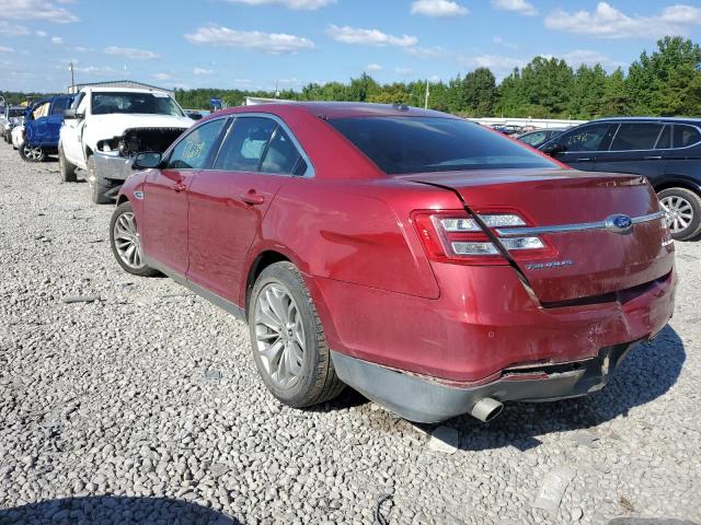 1FAHP2F80EG179264 - 2014 FORD TAURUS LIMITED MAROON photo 3