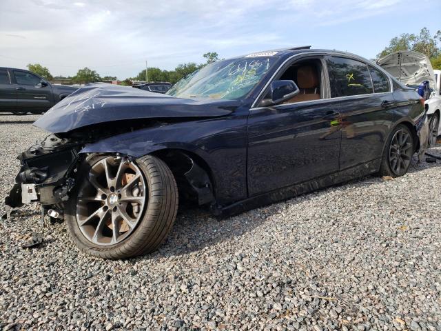 WBA8B3G33HNU36481 - 2017 BMW 340 I Mavi fotoğraf 1