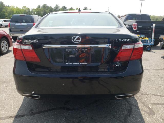 JTHCL46F295000734 - 2009 LEXUS LS 460 BLACK photo 6