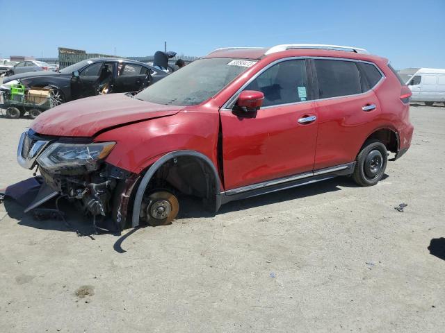 5N1AT2MT0HC747132 - 2017 NISSAN ROGUE S RED photo 1