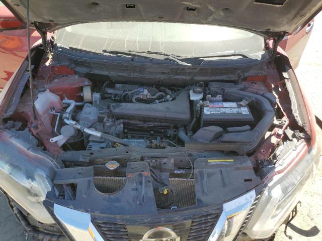 5N1AT2MT0HC747132 - 2017 NISSAN ROGUE S RED photo 12